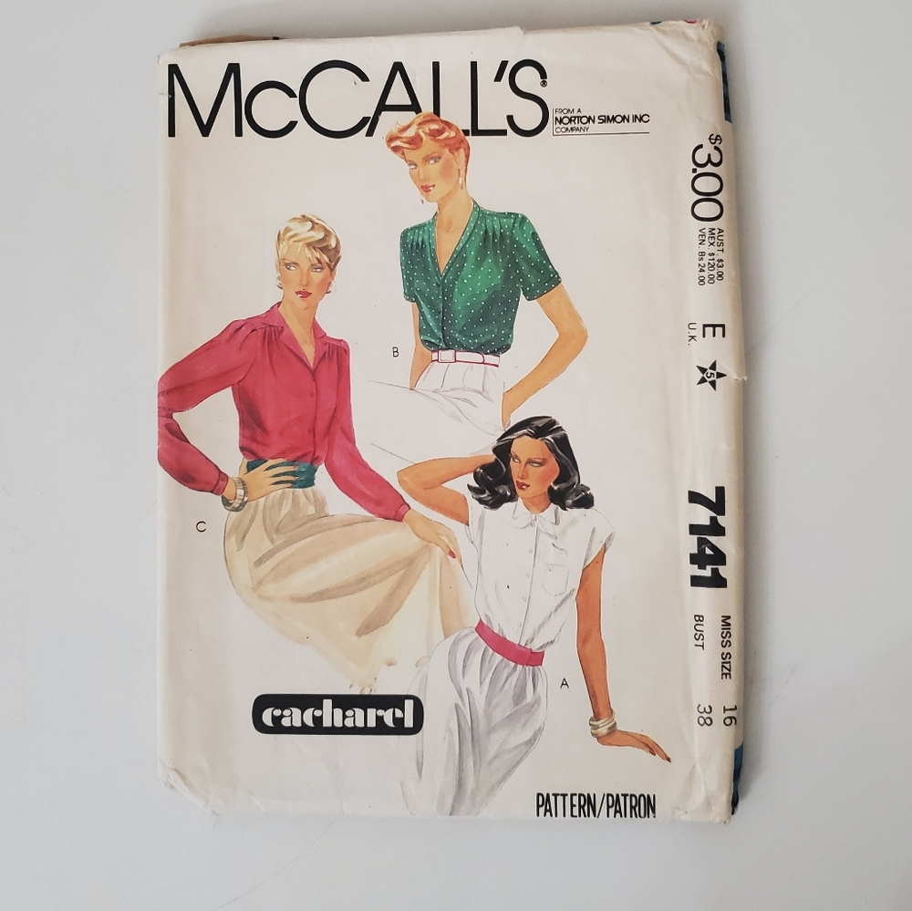 McCall's Pattern 7141
